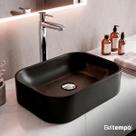 Cuba Pia De Apoio Sobrepor Retangular 37x27 Para Banheiro Lavabo Beltempo BT2010