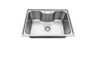 Cuba Pia Gourmet Cozinha Inox 304 Acetinado Luxo Válvula Embutir ou Sobreporr