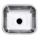 Cuba pia inox 40x34x17 - strake - embutir