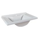 Cuba Pia Lavatório Itaparica 45 cm Para Banheiro Branco