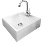 Cuba Pia P/ Banheiro Quadrada Lavabo Apoio Sobrepor