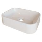 Cuba Pia para Banheiro Retangular Oxford Branco Brilho Cuba Pia para Banheiro Retangular Oxford Branco Brilho