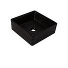 Cuba Quadrada Lexxa Black Fosco 38x38x14 - LX528B