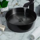 Cuba Redonda de Aço Inox para Banheiro