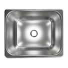 CUBA RETANGULAR INOX 320*260*150mm COM VALVULA E ACESSORIOS
