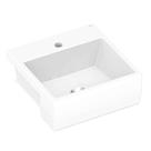 Cuba Semiencaixe 410x410 Com Mesa Basic Q2 Branco Celite