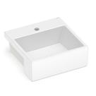 Cuba Semiencaixe 410x410 Com Mesa Loft Q2 Branco Incepa
