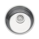 Cuba Simples para Cozinha Redonda Prime Inox com Válvula Brilhante - Tramontina