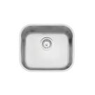 Cuba tramontina 40x34x17cm aco inox escovado retangular 94020107