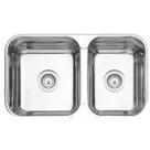 Cuba Tramontina Isis 2C 34 28 BS Perfecta em Aço Inox Polido 69 x 40, Cesto Coador, Tábua e Escorredor de Pratos Cuba Tramontina Isis 2C 34 28 BS Perfecta em Aço Inox Polido 69 x 40, Cesto Coador, Tábua e Escorredor de Pratos