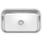 Cuba Tramontina Lavínia 56x34 cm Standard em Aço Inox Polido 56 BL com Válvula 94085507