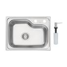 Cuba Tramontina Morgana Compact 48 Fx Undermount 55x42 93815392 Aço Inox Escovado Com Acessório
