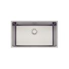 Cuba Tramontina Quadrum 70x40 Inox Escovado Válvula Ref 94000103