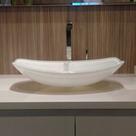 Cuba Vidro Oval White P-327 47 X 13 X 30cm Gaam Cuba Vidro Oval White P-327 47 X 13 X 30cm Gaam