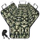 Cubierta de asiento para auto para perros NECKORY impermeable para asiento trasero camuflaje S