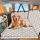 Cubierta para Asiento de Perro URPOWER con Fondo Duro Impermeable para Asientos Traseros de Auto