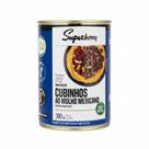 Cubinhos de Carne Vegetal ao Molho Mexicano Superbom Lata 380g