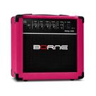 Cubo Amplificador de Guitarra Borne Strike G30 Rosa Cubo Amplificador de Guitarra Borne Strike G30 Rosa