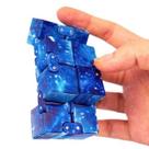 Cubo Anti Stress Infinity Cube Galáxia Redutor de Ansiedade e Tensão Mental para Adultos e Crianças