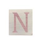 Cubo Branco Letra Rosa Bebê Festa Chá de Bebê Decoração 8x8x8 Cm Mdf Madeira Cubo Branco Letra Rosa Bebê Festa Chá de Bebê Decoração 8x8x8 Cm Mdf Madeira