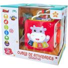 Cubo de atividades 6 em 1 com som e luz zoop