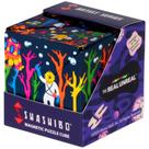 Cubo de quebra-cabeça Shashibo Meow Wolf Shape Shifting com 36 ímãs