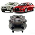 Cubo De Roda Traseiro C/Rolamento - Lancer 2007 A 2016 / Outlander 2007 A 2012 - Al-301