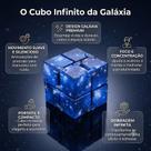 Cubo Dobrável Infinity Cube Galáxia Portátil E Leve Cubo Dobrável Infinity Cube Galáxia Portátil E Leve