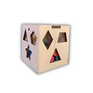 Cubo encaixe das formas