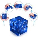 Cubo Infinito Galáxia Sinta o Alívio Imediato da Tensão com este Brinquedo Sensorial Incrível