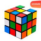 Cubo Mágico 7 CM Brinquedo Infantil Giro Rápido Colorido - Cubo Mágico 7 CM Brinquedo Infantil Giro Rápido Colorido -