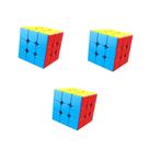 Cubo Mágico Anti-stress 3x3x3 Interativo Profissional Speed Gold Edition