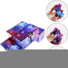 Cubo Mágico Articulado Estampa Espaço Galáxia Anti Stress Fidgeting Adulto Criança TDAH Autismo Top Cubo Mágico Articulado Estampa Espaço Galáxia Anti Stress Fidgeting Adulto Criança TDAH Autismo Top