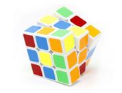 Cubo mágico profissional 3x3x3 shengshou legend s branco adesivado lubrificado