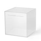 Cubo minimalista de acrílico fosco Piggy Bank 15x15cm Cubo minimalista de acrílico fosco Piggy Bank 15x15cm
