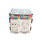 Cubo Pintando as emoções para Autistas atividade cognitiva Cubo Pintando as emoções para Autistas atividade cognitiva