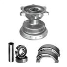 Cubo Roda Traseira Nxr Bros 125 150 160 Rolamentos Lona