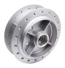 Cubo roda traseira ybr 125 2000/2008 factor 2011/2016 - rd135 96/98 diafrag