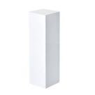 Cubo Tablado Expositor Para Vitrine De Lojas 60x20x20cm MDF Branco