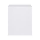 Cubo Tablado Expositor Para Vitrine Manequim Loja 60x35x35cm MDF Branco