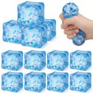 Cubos Antiestresse Teyva Daily 12 Unidades Azul com Glitter 4,5 cm Cubos Antiestresse Teyva Daily 12 Unidades Azul com Glitter 4,5 cm