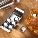 Cubos de Gelo com Bandeja + Pinça Pegador - Inox