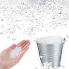 Cubos de gelo em miniatura de plástico transparente para casa de bonecas 200g - Waydress