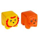 Cubos de vinil Animais Baby 2 unidades - ZEIN