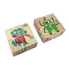 Cubos Quebra Cabeça Monstros - Newart Toys