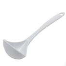 Cucharón de cocina Chef Craft 27 cm de melamina blanco