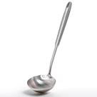 Cucharón Nuevo para Sopa de Acero Inoxidable Profundo de 35 cm con Mango