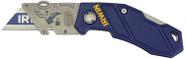 Cuchillo Multiusos IRWIN Plegable 45 Cambio Rápido Azul