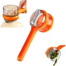 Cuchillo para pelar con caja de almacenamiento Weivone para frutas y verduras
