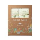 Cuddle Twin Set Angel Dear Green Froggy para gêmeos recém-nascidos